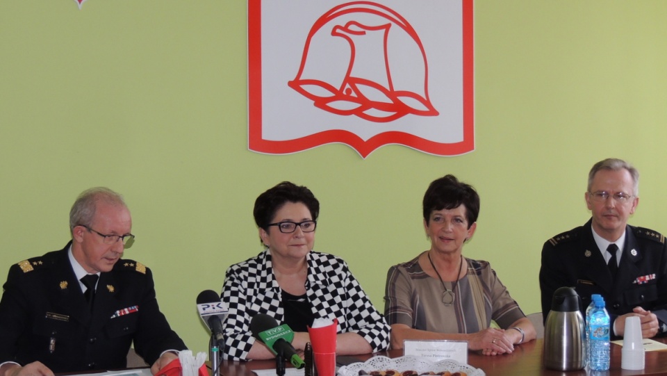 W bydgoskim spotkaniu udział wzięły również: minister spraw wewnętrznych - Teresa Piotrowska, a także wojewoda kujawsko-pomorski - Ewa Mes. Fot. Tatiana Adonis