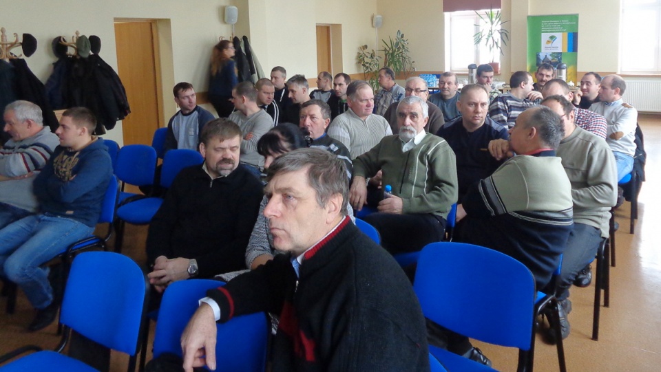 O swoich problemach rolnicy dyskutowali na spotkaniu w Świeciu nad Wisłą. Fot. Marcin Doliński