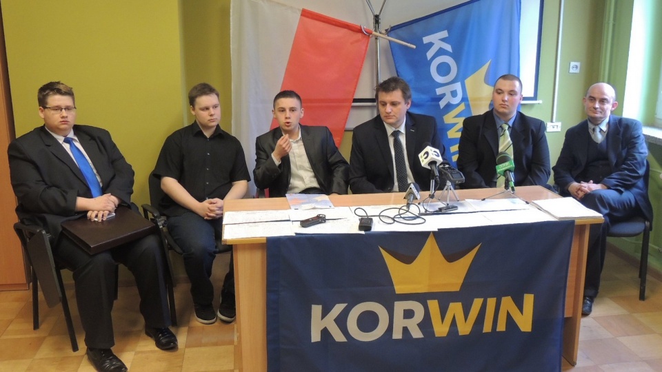 Do powołania Stowarzyszenia przygotowują się działacze lokalnych struktur partii "KORWiN". Fot. Monika Kaczyńska