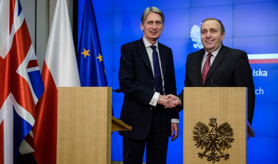 Szef brytyjskiej dyplomacji zapewnił, że UE pozostanie zjednoczona jeśli chodzi o sankcje wobec Rosji. Fot. PAP/Jakub Kamiński