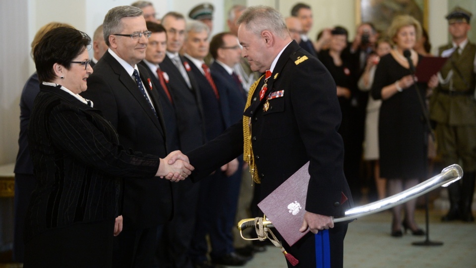 Ceremonia odbyła się w Pałacu Prezydenckim w Warszawie. Fot. PAP/Bartłomiej Zborowski