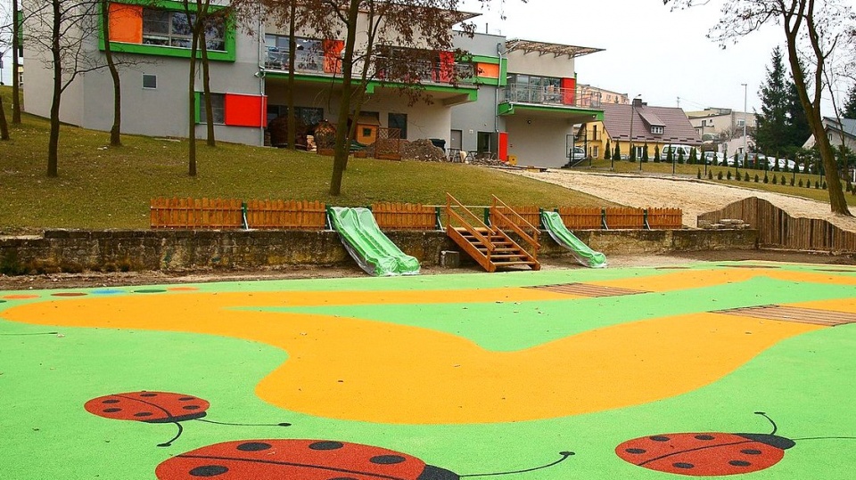 Obiekt powstaje przy Centrum Małego Dziecka i Rodziny. Fot. Marcin Doliński