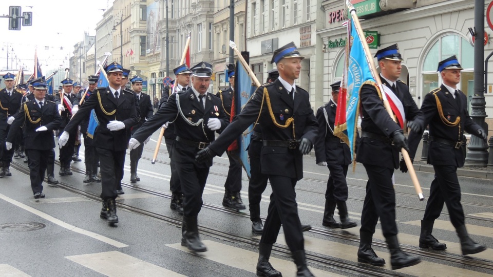 Natomiast bydgoscy strażacy świętowali w poniedziałek czyli w dniu św. Floriana - patrona strażaków. Fot. Tatiana Adonis