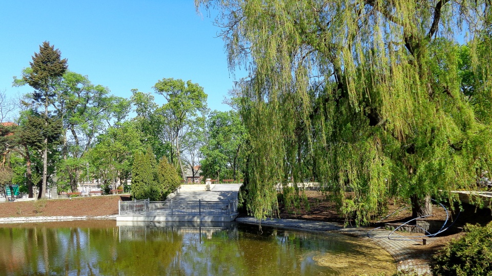 Zrewitalizowany dzięki unijnym funduszom Park Miejski w Grudziądzu. Fot. Marcin Doliński