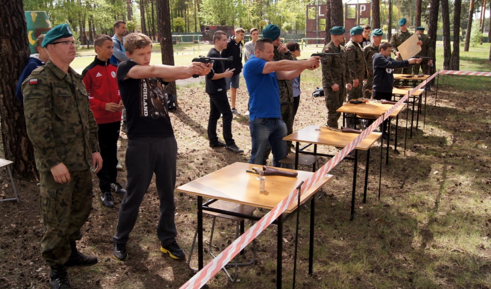 Piknik zorganizowali żołnierze z I Brygady Logistycznej w Bydgoszczy. Fot. Henryk Żyłkowski