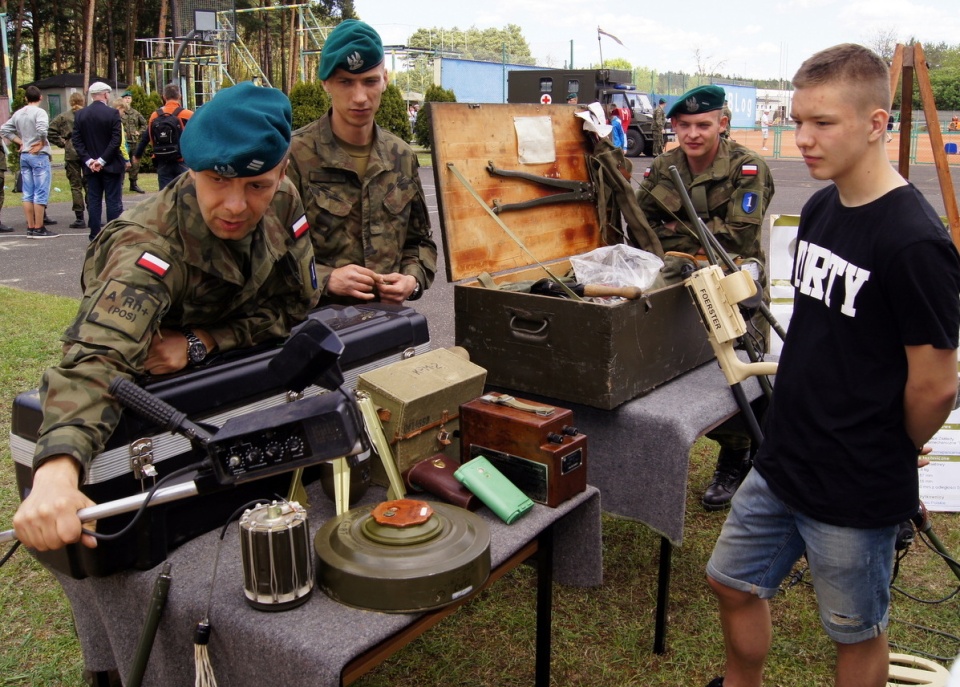 Piknik zorganizowali żołnierze z I Brygady Logistycznej w Bydgoszczy. Fot. Henryk Żyłkowski