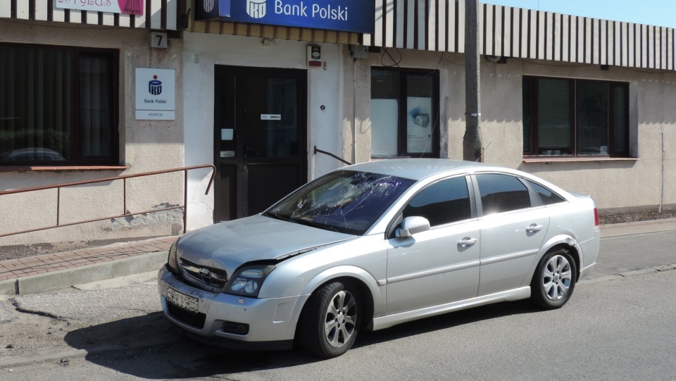 Mężczyzna, który dokonał napadu przebywa w szpitalu. Policja czeka z jego przesłuchaniem. Fot. Lech Przybyliński