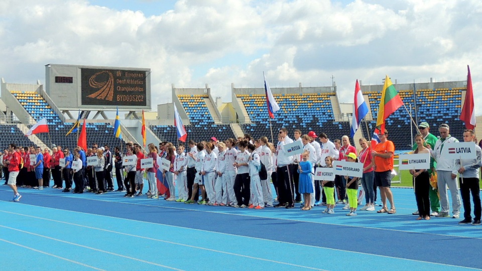 W Bydgoszczy rozpoczęły się 9. Mistrzostwa Europy w Lekkiej Atletyce Osób Niesłyszących. Fot. Tatiana Adonis