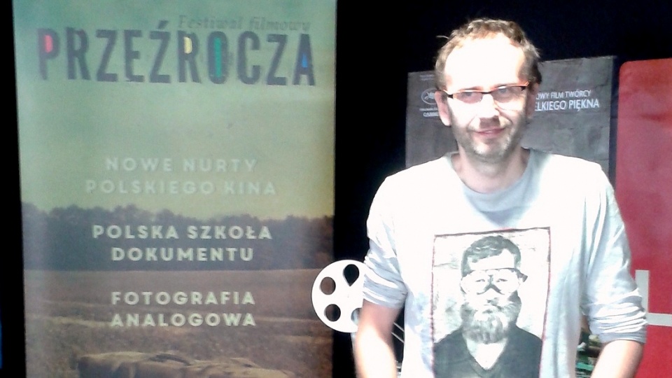 Pierwszym gościem festiwalu był Marcin Koszałka - reżyser głośnego dokumentu pt. 