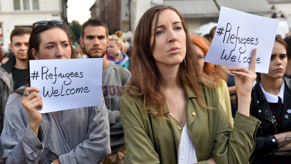 Jedna z sobotnich demostracji odbyła się w Krakowie. Fot. PAP/Jacek Bednarczyk