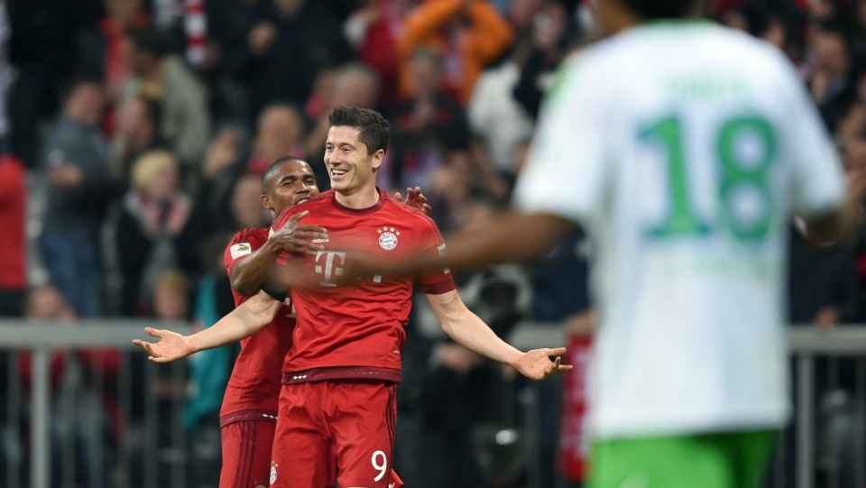 Lewandowski na boisku pojawił się w 46. minucie. Fot. PAP/EPA