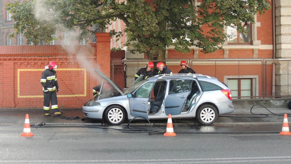 Interweniowali strażacy, na szczęście nikomu nic się nie stało. Fot. Monika Siwak-Waloszewska