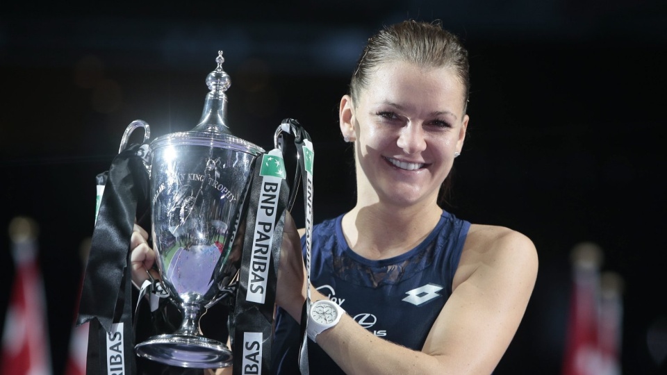 WTA Finals to najbardziej prestiżowa impreza, w której triumfowała krakowianka. Fot. PAP/EPA