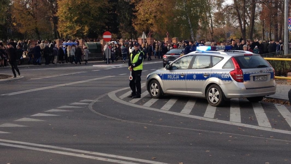 Tak przebiegała akcja "Znicz 2015". Fot. Policja