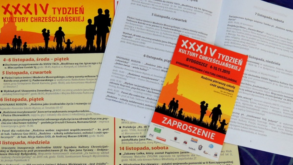 Hasłem tegorocznych spotkań są słowa Jana Pawła II - "Rodzina pierwszą szkołą cnót społecznych". Fot. Tatiana Adonis