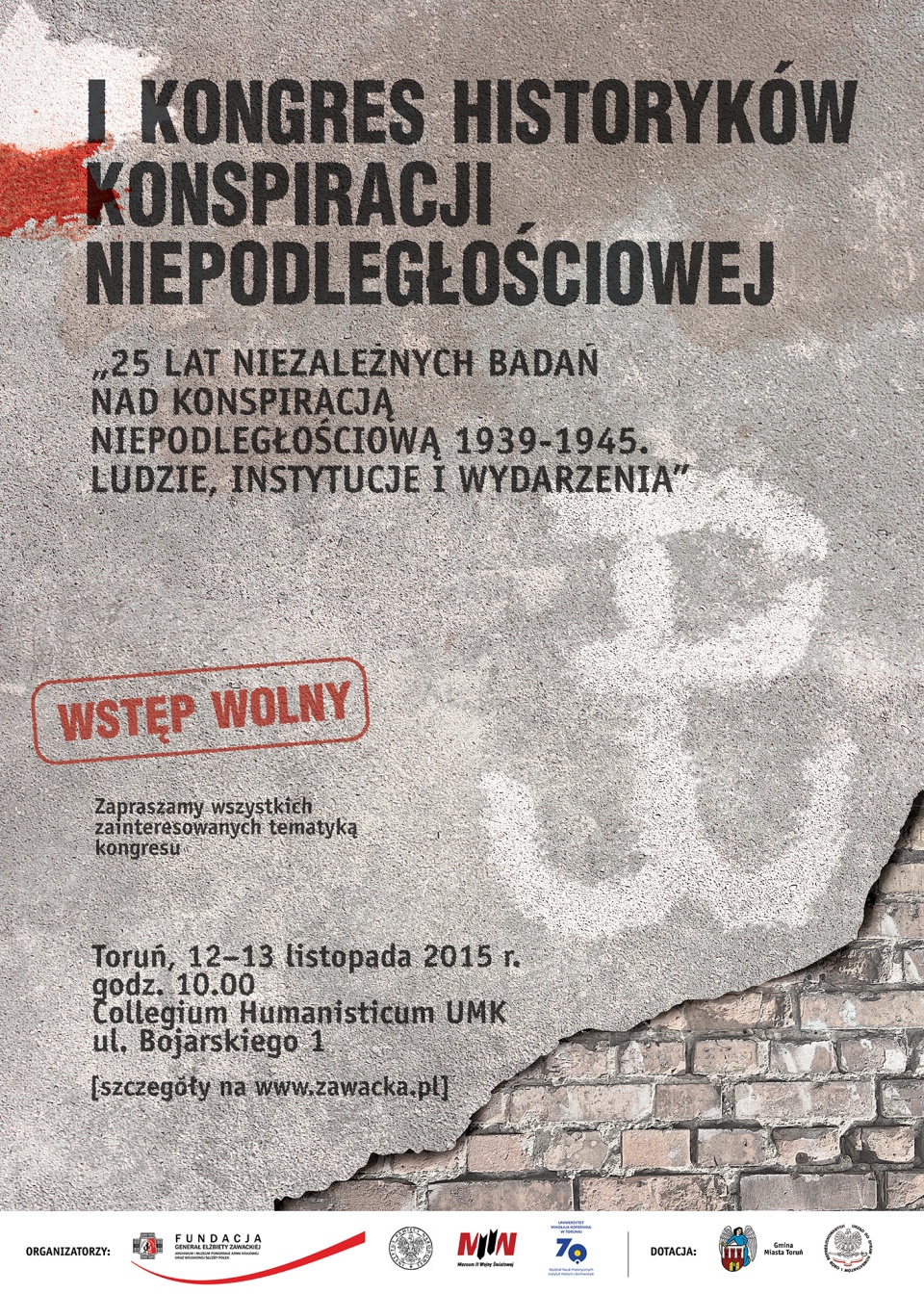 Toruńskie spotkanie zorganizowano dla uczczenia Święta Niepodległości, w 25. rocznicę powołania Fundacji Generał Elżbiety Zawackiej. Fot. zawacka.pl