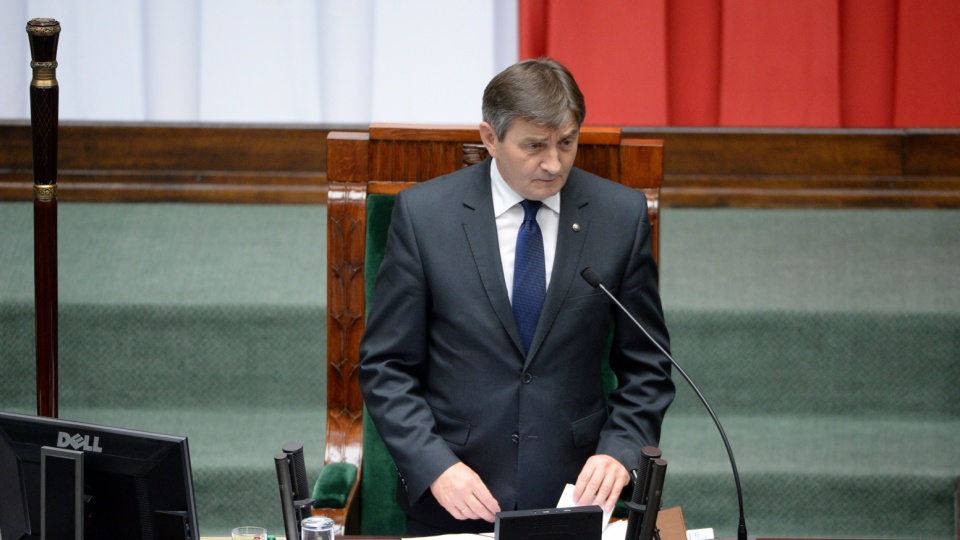 Nowo wybrany marszałek Sejmu Marek Kuchciński. Fot. PAP/Jacek Turczyk