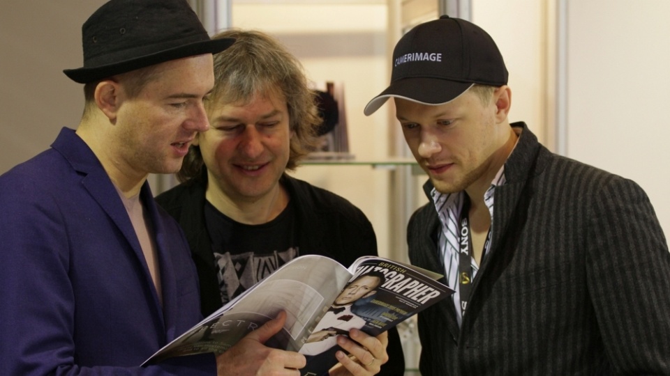 Od lewej: Marcin Bortkiewicz, Andrzej Wojciechowski, Philippe Tłokiński. Fot. Piotr Walczak