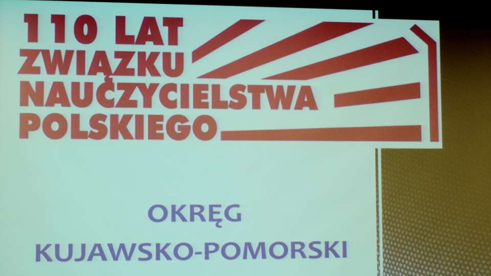 W uroczystośco rocznicowej uczestniczyli członkowie Związku Nauczycielstwa Polskiego z całego regionu kujawsko-pomorskiego. Fot. Lech Przybyliński