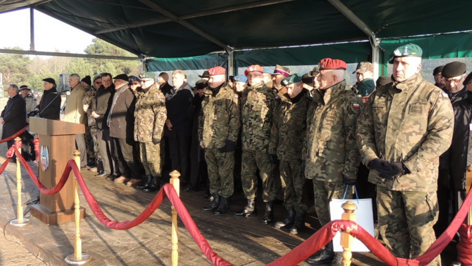 Uroczystości odbyły się na poligonie koło Torunia. Fot. Michał Zaręba