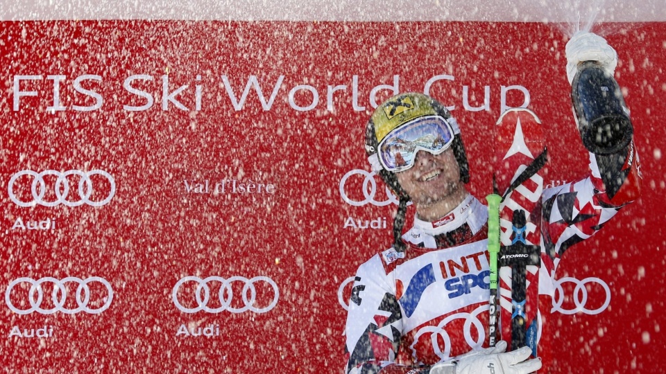 Austriak Marcel Hirscher wygrał w Val d