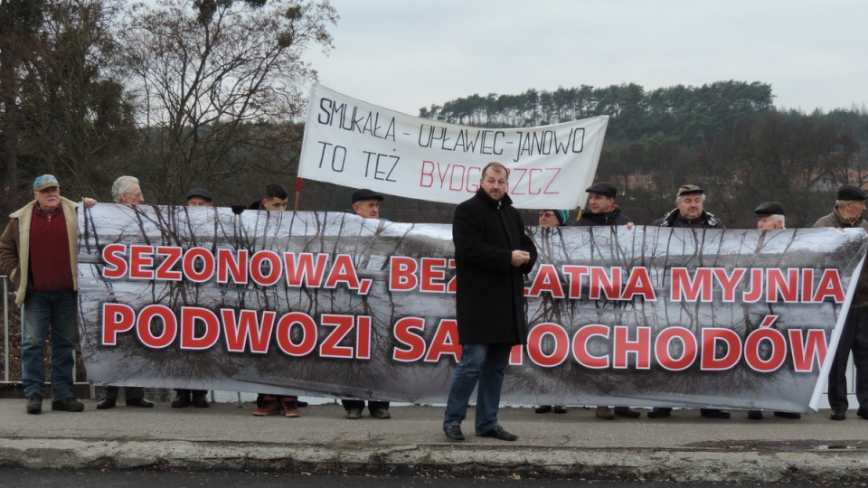 Uczestnicy happeningu to mieszkańcy bydgoskich Piasków. Fot. Lech Przybyliński