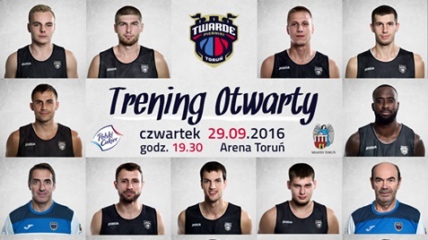 Otwarty trening koszykarzy Polskiego Cukru Toruń już w czwartek
