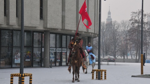 Bydgoski Orszak Trzech Króli wyruszył sprzed kościoła Św. Trójcy i przeszedł na Stary Rynek. Fot. I. Sanger