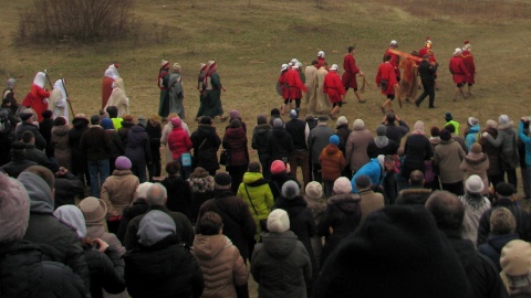 W przygotowanie widowiska zaangażowanych było ponad 300 osób. Fot. Andrzej Krystek