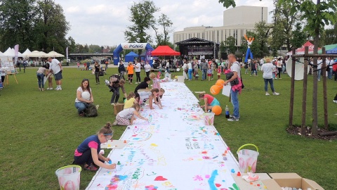 Piknik Naukowo - Rodzinny zakończył tegoroczny Bydgoski Festiwal Nauki. Fot. Damian Klich