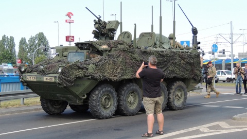 Toruń. Anakonda 16 - Most im. gen. Elżbiety Zawackiej w Toruniu został zajęty przez żołnierzy. Fot. Monika Kaczyńska