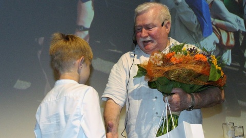 Były prezydent RP spotkał się w Bydgoszczy z sympatykami Komitetu Obrony Demokracji na Kujawach i Pomorzu. Fot. Janusz Wiertel