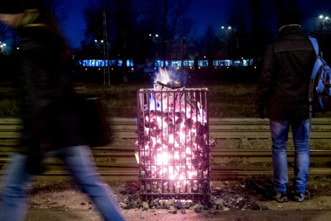 Koksowniki ogrzeją zmarzniętych w Toruniu