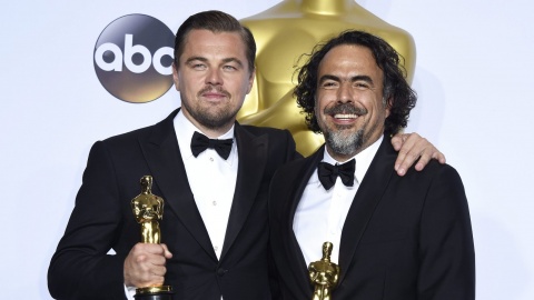 Leonardo DiCaprio z Oscarem