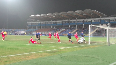 1. liga piłkarska - Zawisza - Pogoń 1:0 [wideo]