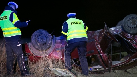 1 ofiara śmiertelna i 4 osoby ranne w wypadku hondy koło Kcyni