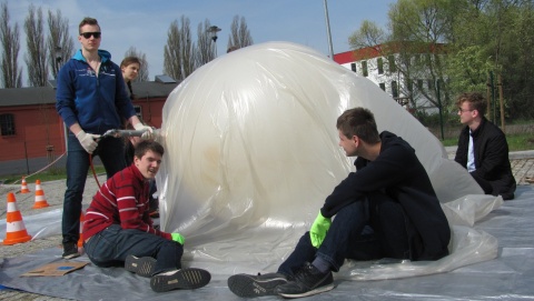 Zlot fanów Near Space w Młynie Wiedzy w Toruniu