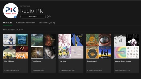 Polskie Radio PiK na Spotify