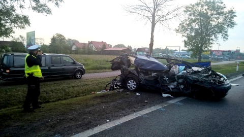 Tragiczny wypadek na drodze do Grudziądza