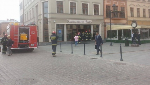 Gaz w restauracji w Bydgoszczy