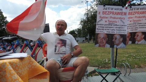 W Toruniu protest pobitego