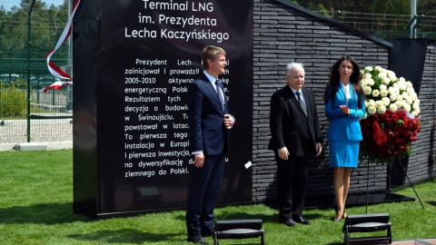 Lech Kaczyński patronem terminala LNG w Świnoujściu