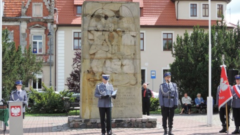 Uroczystość z okazji Święta Policji w bydgoskim Starym Fordonie