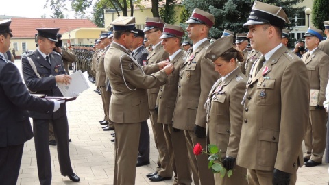 Bydgoski garnizon już dziś obchodził Święto Wojska Polskiego