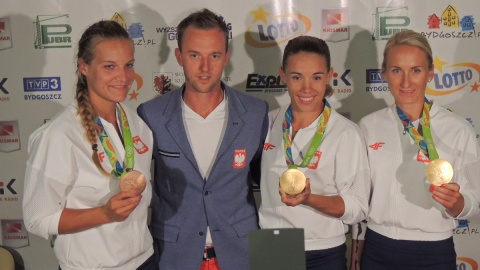 Bydgoszcz powitała medalistki z Rio