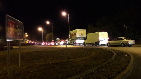 Wypadek na trasie między Bydgoszczą a Toruniem