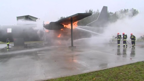 Nowy poligon pożarniczy pod Grudziądzem [wideo]