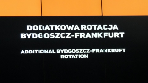 Więcej połączeń lotniczych Bydgoszcz-Frankfurt