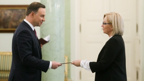 Julia Przyłębska prezesem TK prezydent: chciałbym, aby w TK zakończyły się spory