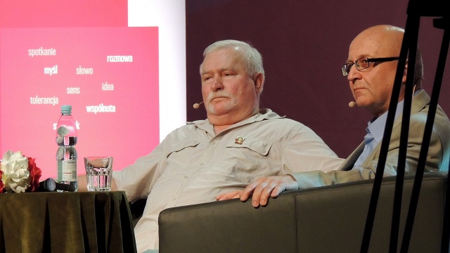 Lech Wałęsa w Toruniu: Należy budować na wartościach